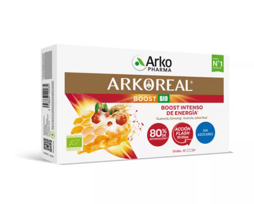 ARKO JALEA REAL BOOSTER 10 AMP JALEA 500 GINSENG GUARANA ACEROLA (>18A CAFEINA)