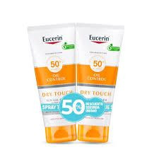 EUCERIN SUN SPF50 OIL CONTROL PACK GEL-CREMA  50% DTO 2ªUNIDAD