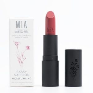 Mia laurens barra de labios sassy saffron
