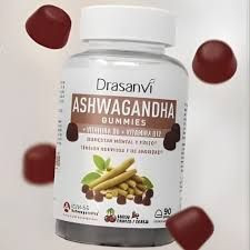 DRASANVI ASHWAGANDHA KSM-66 90 GUMMIES SABOR CEREZA