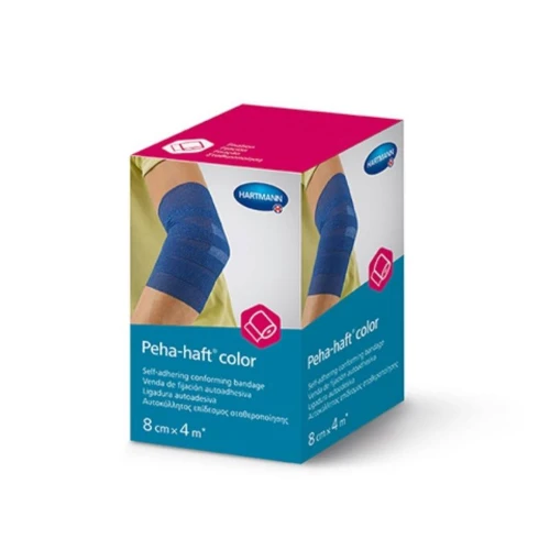 Venda autoadh articuaciones peha-haft color azul 8 cm x 4 m