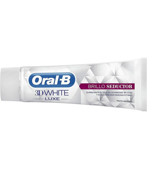 Oral-b 3dwhite pasta dental luxe brillo seductor
