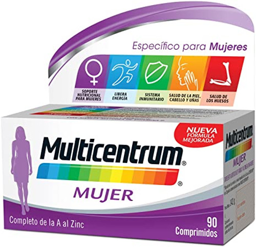 Multicentrum mujer 90 comprimidos