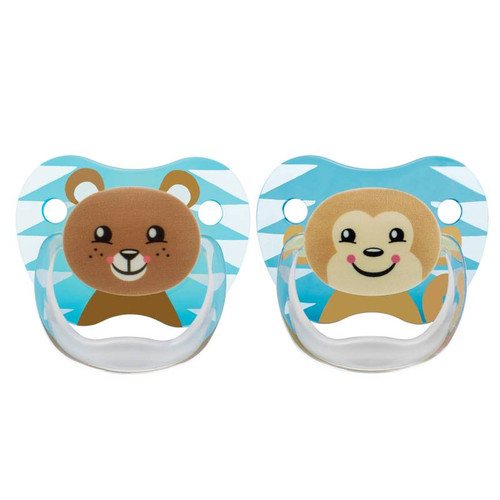 Dr brown's chupete animal faces niño 6-12 meses
