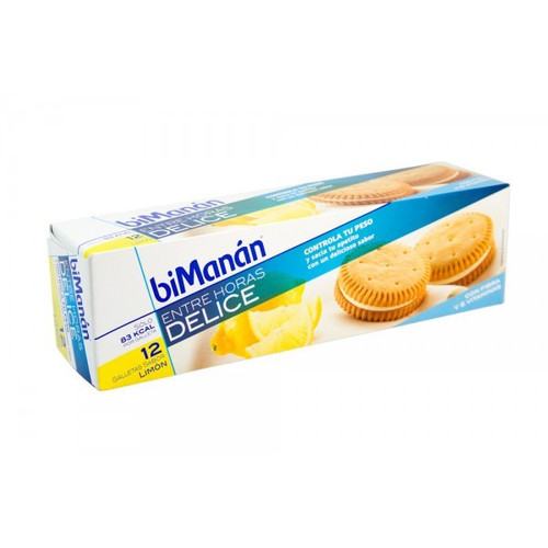 Bimanan galletas de limón, 12 unidades