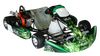 VLR Emerald Adult Kart Chassis, Heavy Front Wall Tube (No Engine or Kit)