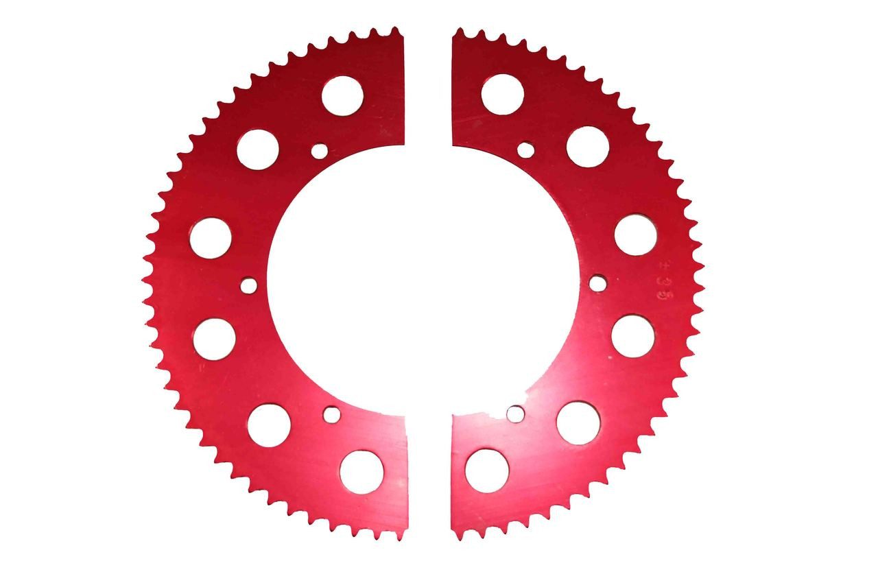 35 Split Aluminum Sprocket - RLV