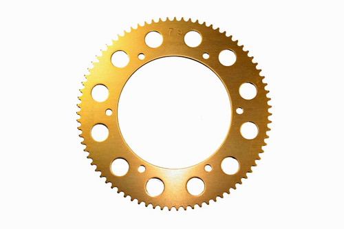 #219 Gold Axle Sprockets