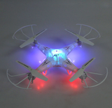 FY326 Q7 4CH 2.4G UFO RC Quadcopter 6-Axis Gyro Drone w/ Cool LED Colorful Light for Beginner Level 1