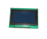 128x64 12864 Graphic LCD Display - White on Blue Background