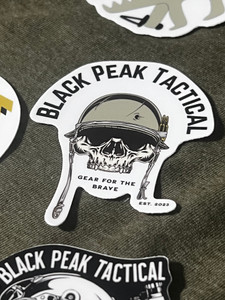 2.5" Skull Vinyl Sticker