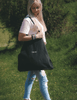 Ľúbené Bavlnená taška - Čierna