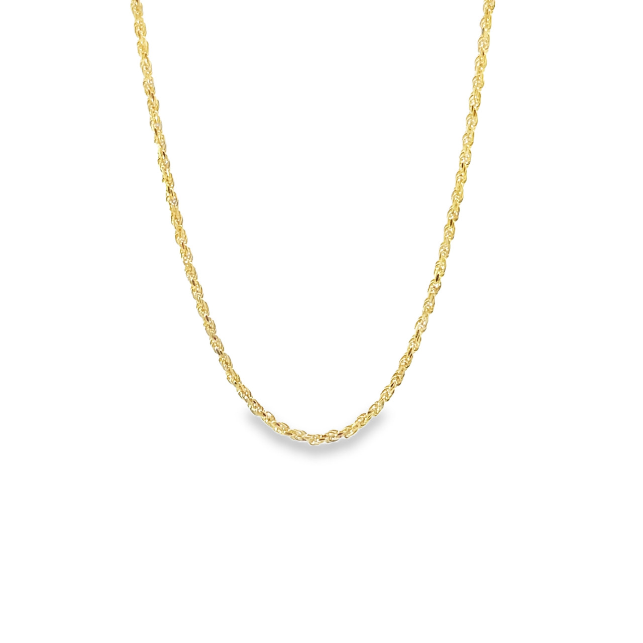 Adjustable Italian Rope Chain - 50CM - Bachini Jewellers