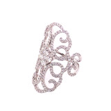 Diamond Swirl Ring