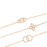 Golden Fleur Diamond Bracelet