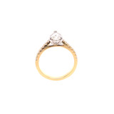 Champagne Diamond Ring