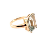 Candie Green Amethyst Ring