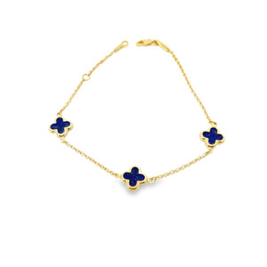 Lapis Clovelly Bracelet