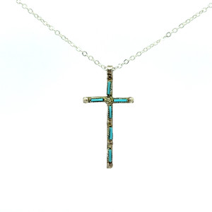 New Mexico Turquoise Cross