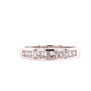 Princess Channel Band ~ White Gold