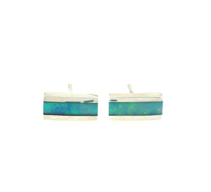 Line Opal Earrings