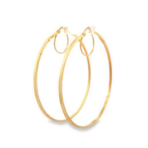 Hinged Maxi Square Hoops