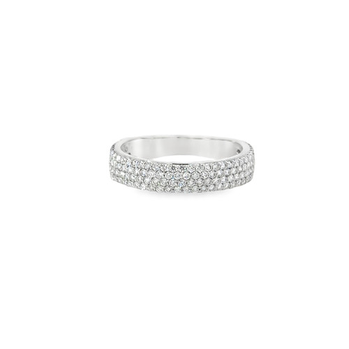 Mini Cigar Band - White Gold