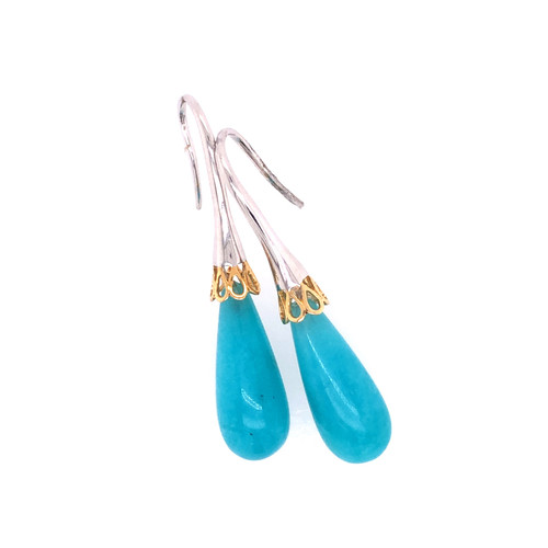 Amazonite 2-Tone Earrings Amazonite 2-Tone Earrings