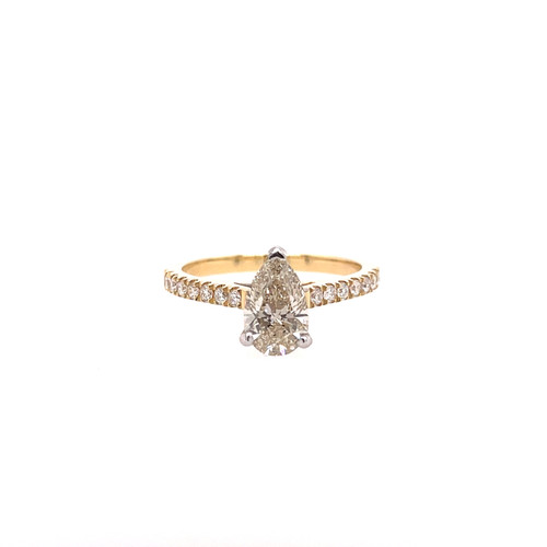 Champagne Diamond Ring Champagne Diamond Ring