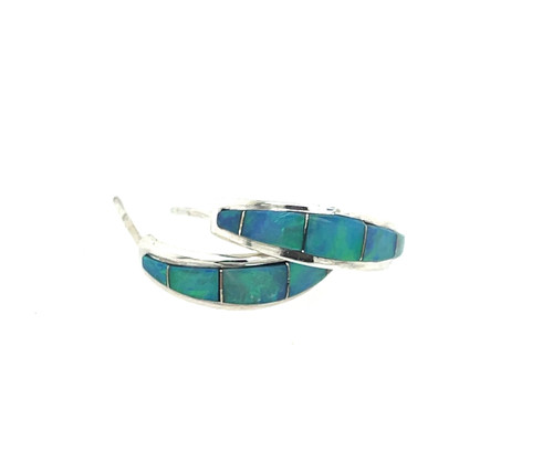 Graduated Opal Station Earrings