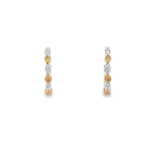 Not Your Ordinary Mini Diamond  Hoops