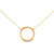 Open Circle Necklace