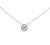 Bezel Diamond Necklace - 0.16CT