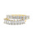 Oval Eternity Band