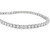 Classic Laboratory-Grown Diamond Tennis Bracelet- 18CT White Gold 7.46CT