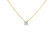 Claw Diamond Necklace - 0.31CT