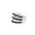 Sapphire & Diamond Multi Curve Ring