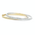 Channel Diamond Bangle - Yellow Gold