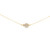 Cubic Double-Sided Hamsa Bracelet - Yellow Gold