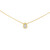 Pear-Shaped Diamond Slider Necklace
