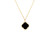 Onyx Large Clovelly Necklace