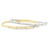 Diamond DOT Bangle White Gold