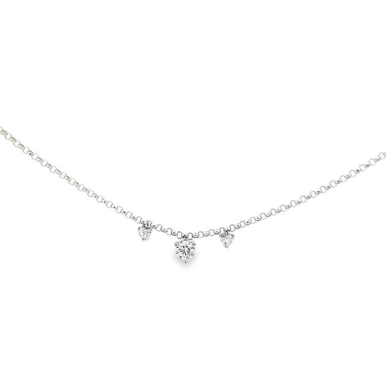 Trio Diamond Necklace