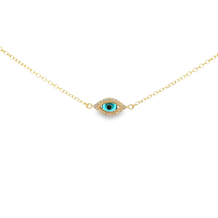 Mari Eye Bracelet - Yellow Gold