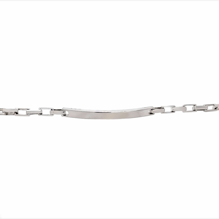 Men's Long Link ID Bracelet
