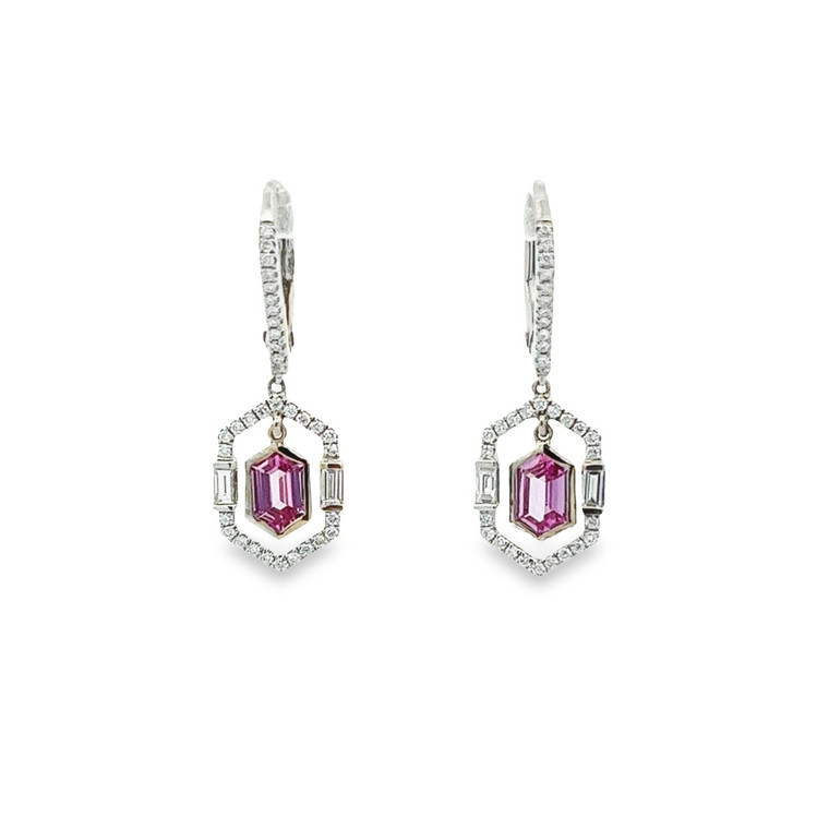 Pinky Deco Drop Earrings