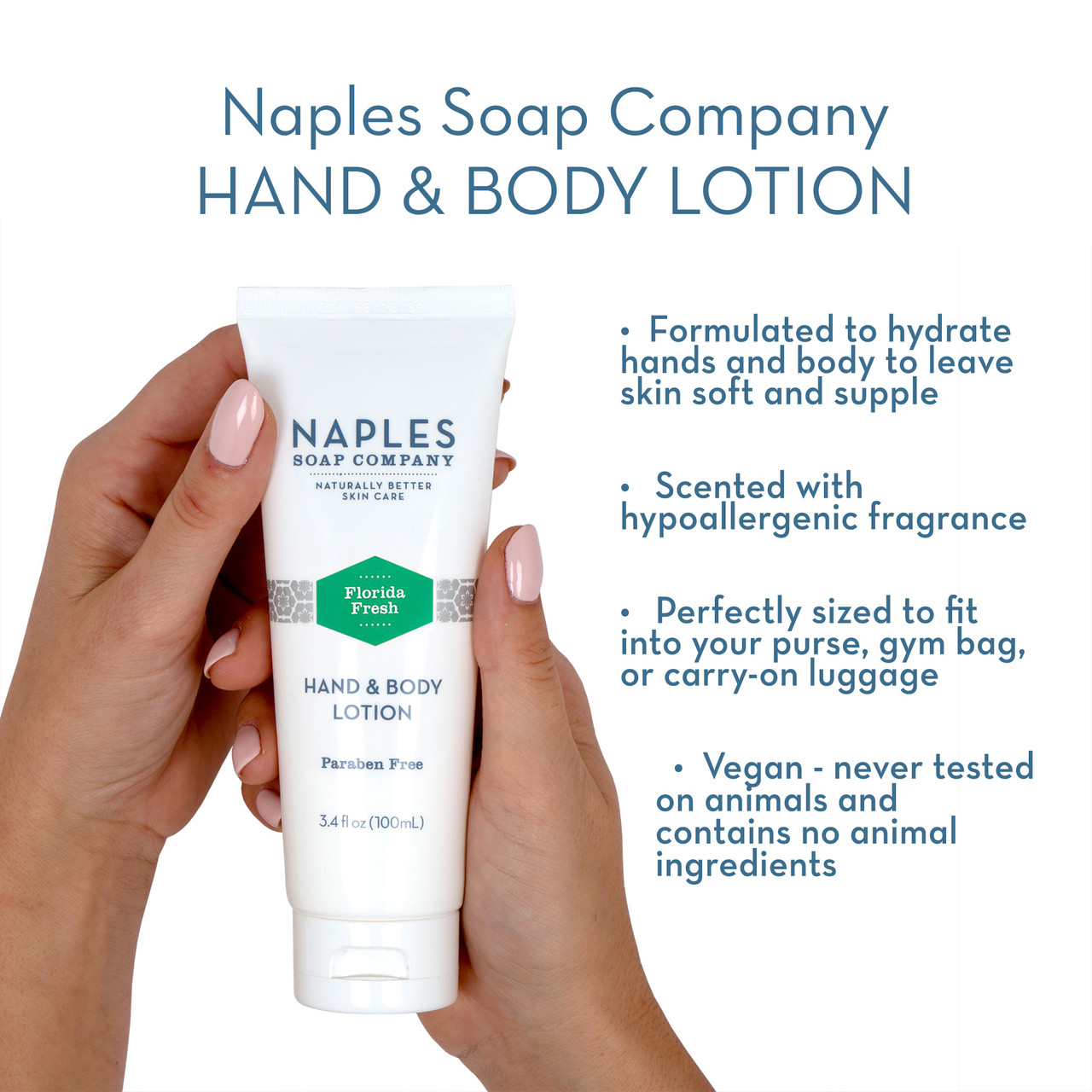 Florida Fresh HandBody Lotion Tube Naples Soap