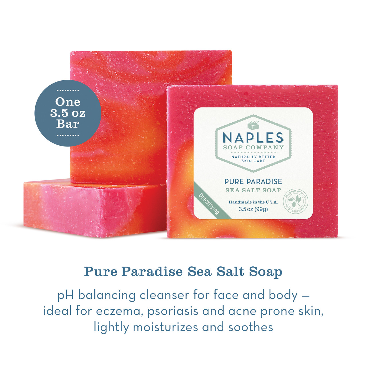 Pure Paradise Sea Salt Soap Naples Soap