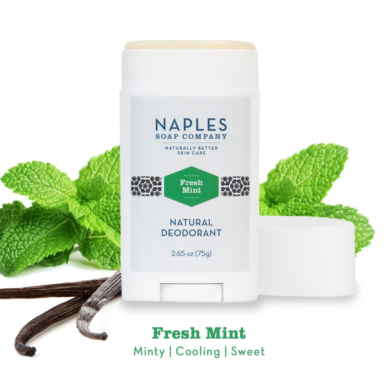 Fresh Mint Deodorant Naples Soap Company