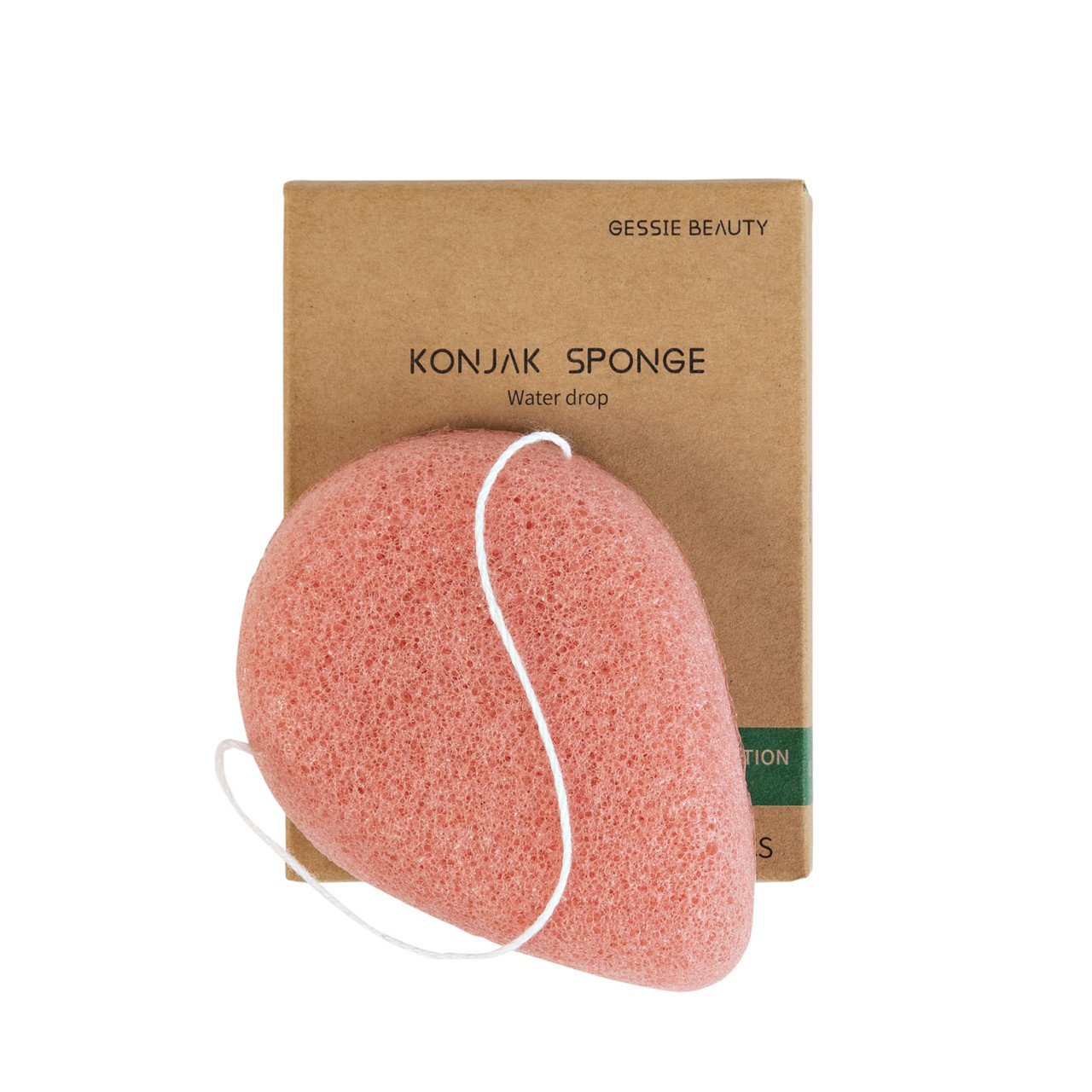 Pink Konjac Gentle Face Sponge Naples Soap Company